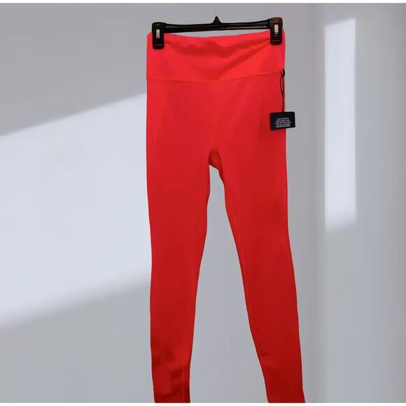 Savage X Fenty Leggings -High-Waist Active Leggings – Bright Coral (M, NWT) - Picture 1 of 5